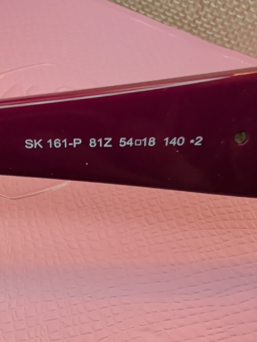 ATELIER SWAROVSKI Purple Sunglasses Limited Edition NWT - Picture 11 of 14